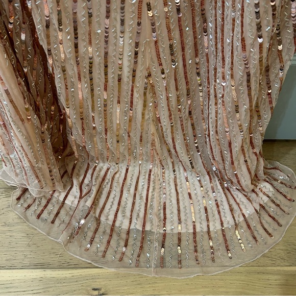 New Mac Duggal 5390 Sequin Open Cut Out Back Gown - Picture 10 of 10